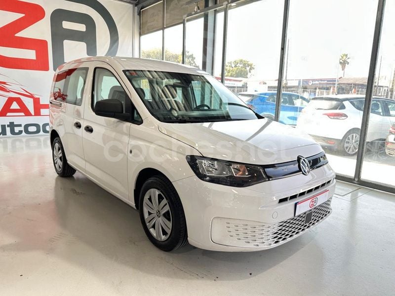 Blanco Usado 2021 VW Caddy Edition Monovolumen | 16.950 € (Precio justo) - Imagen 1/4