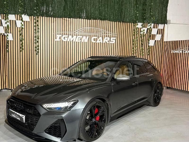 Gris / plata Usado 2020 Audi RS6 Familiar | 93.999 € (Precio justo) - Imagen 1/4