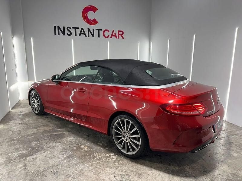 Usado Mercedes C300 258 CV (189 kW) 2018 Blanco Descapotable