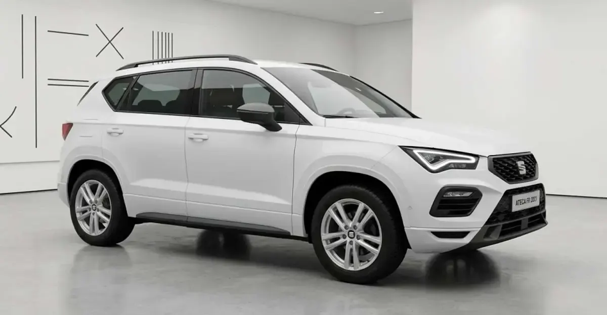 Usado Seat Ateca FR 150 CV (110 kW) 2021 Blanco SUV