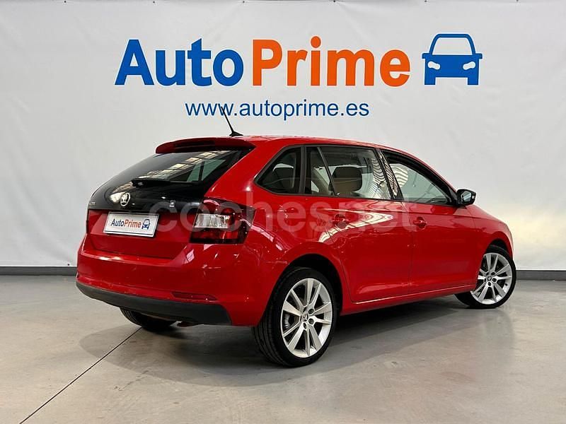 Usado Skoda Rapid Style 116 CV (85 kW) 2018 Granate Berlina
