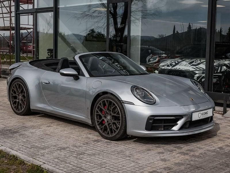 Usado Porsche 911 Carrera 4S Cabriolet 450 CV (330 kW) 2019 Gris Descapotable
