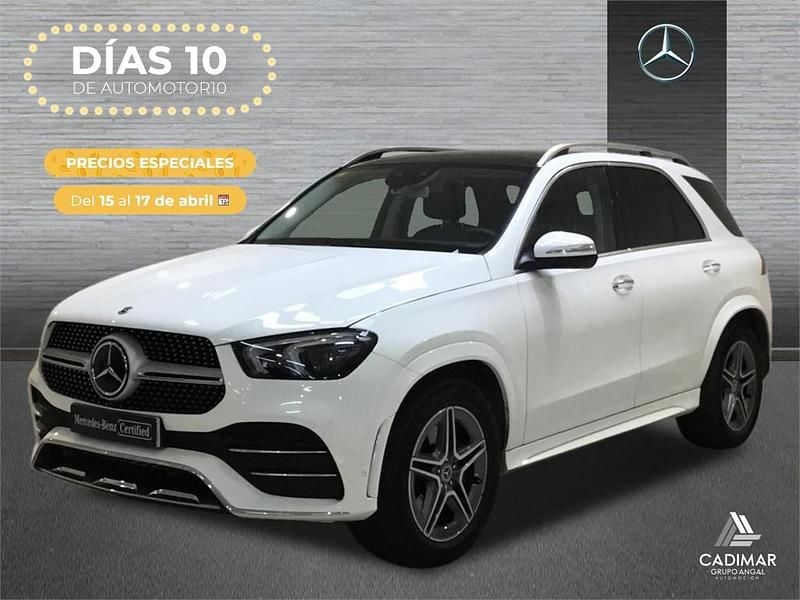 Usado Mercedes GLE350 AMG line 272 CV (200 kW) 2020 Blanco polar SUV