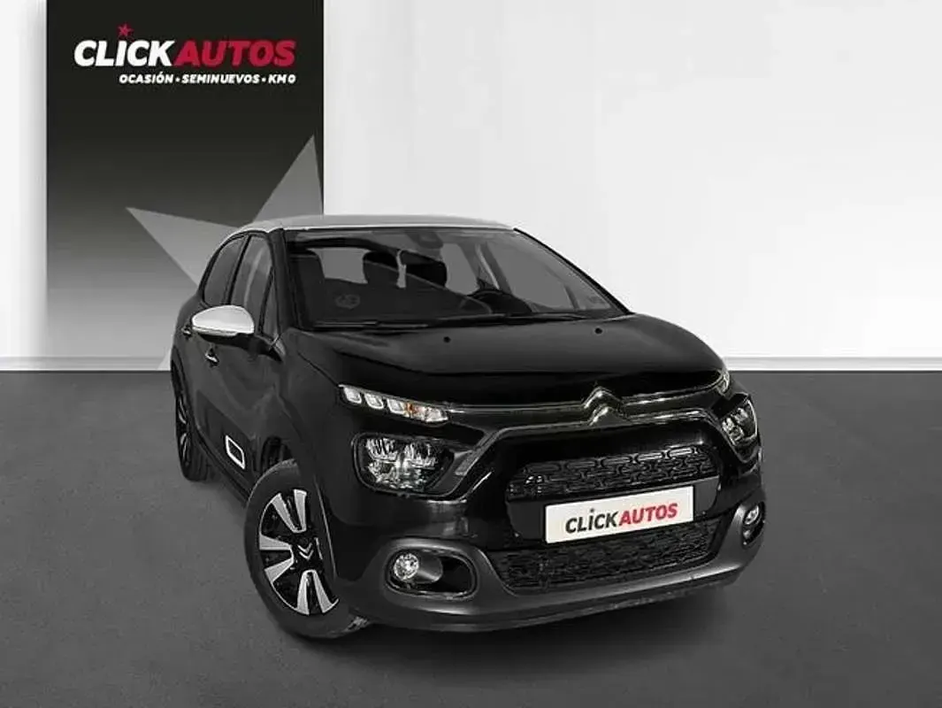Usado Citroën C3 Shine 110 CV (80 kW) 2023 Negro Utilitario