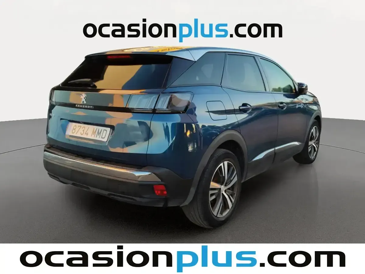 Brugt Peugeot 3008 Allure 130 HK (95 kW) 2023 Blå Pickup / Ladvogn