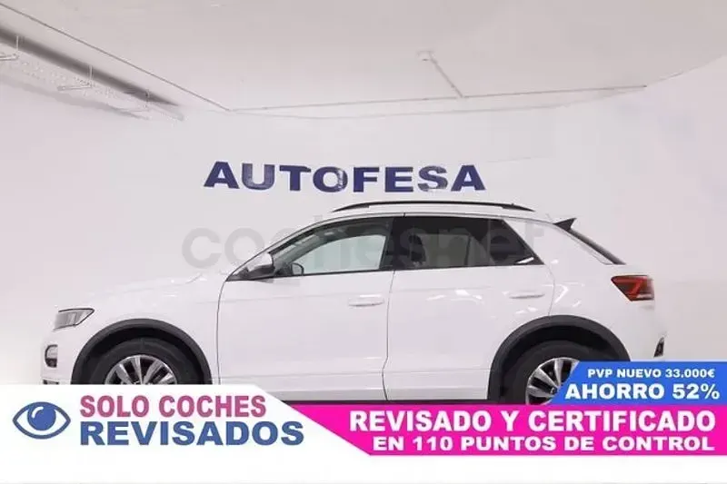 Usado VW T-Roc Advance 110 CV (80 kW) 2022 Blanco SUV