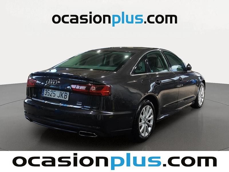 Usado Audi A6 Advanced 150 CV (110 kW) 2015 Gris Berlina