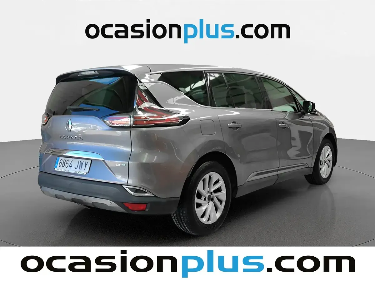 Usado Renault Espace Zen 131 CV (96 kW) 2017 Gris Monovolumen
