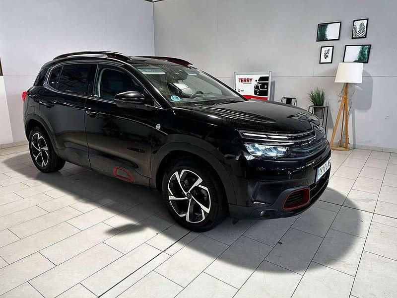 Negro Usado 2022 Citroën C5 Aircross PureTech SUV | 21.790 € (Un poco caro) - Imagen 1/4