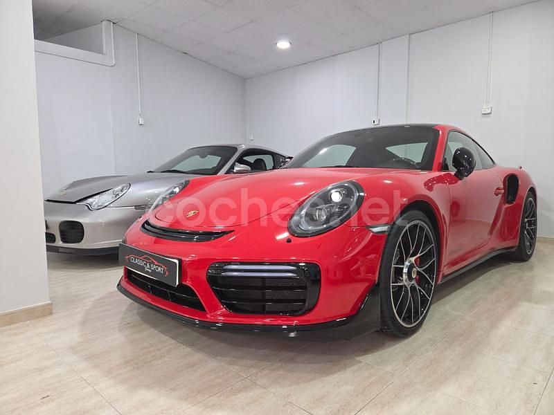 Rojo Usado 2017 Porsche 911 Turbo Coupe | 153.850 € - Imagen 1/4