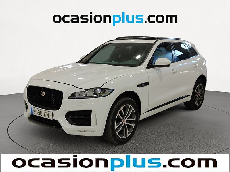 Blanco Usado 2018 Jaguar F-Pace R-Sport SUV | 22.910 € (Buen precio) - Imagen 1/4