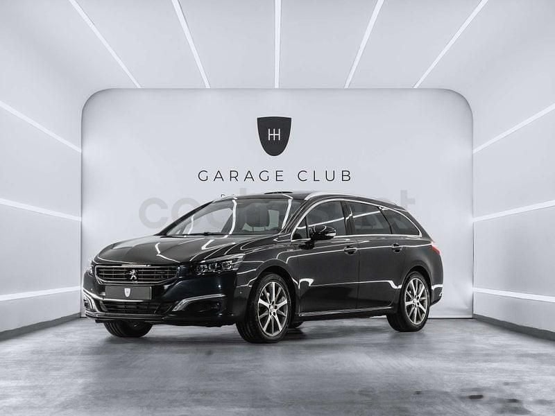 Usado Peugeot 508 SW GT-line 150 CV (110 kW) 2018 Negro Familiar