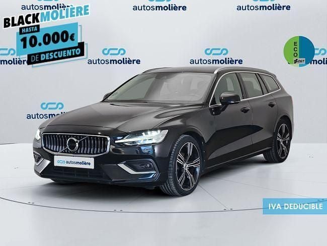 Negro Usado 2021 Volvo V60 Inscription Familiar | 26.890 € (Precio justo) - Imagen 1/4