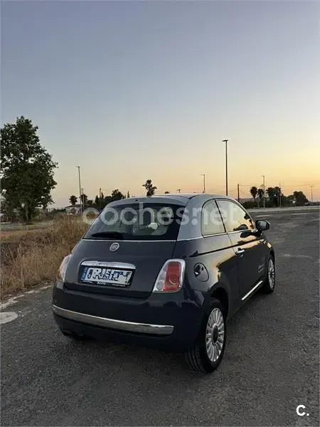 Usado Fiat 500 Pop 69 CV (50 kW) 2013 Azul Berlina