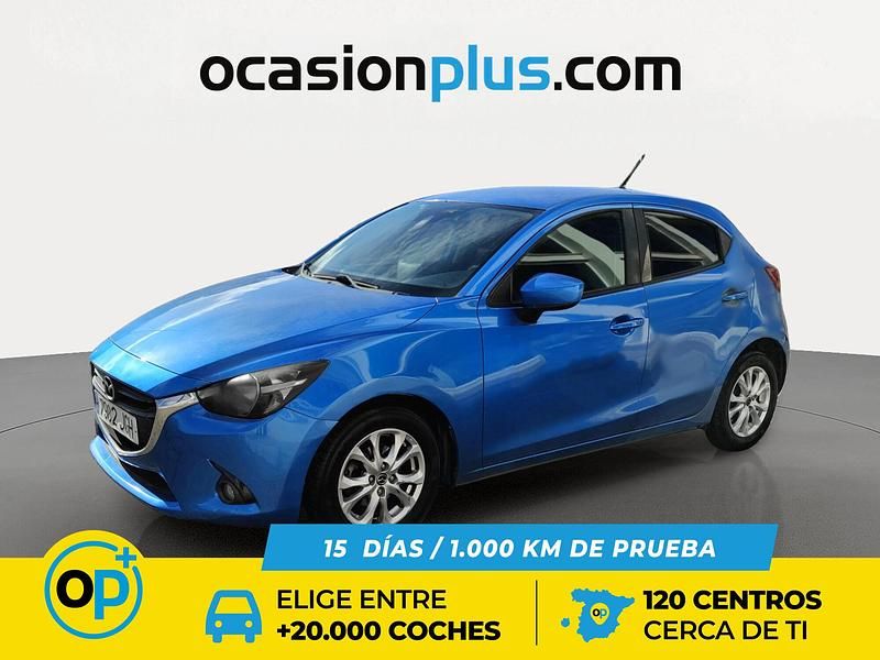 Usado Mazda 2 Style+ 90 CV (66 kW) 2015 Azul Utilitario