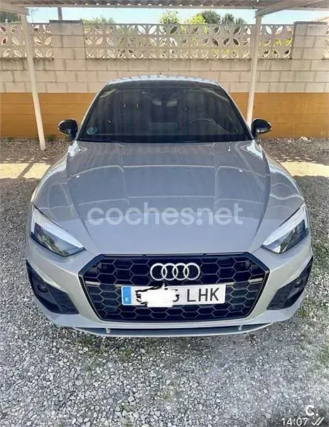 Usado Audi A5 Sportback 163 CV (119 kW) 2020 Gris / plata Utilitario