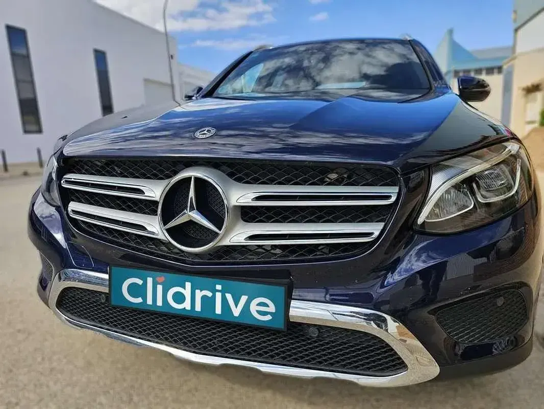 Usado Mercedes GLC220 170 CV (125 kW) 2017 Azul SUV