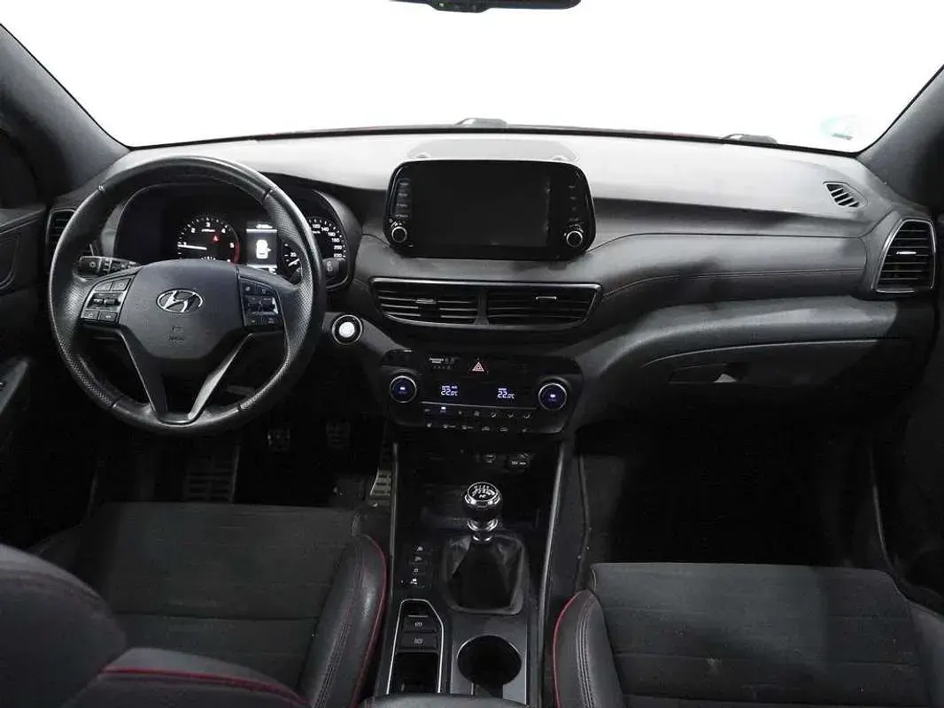 Usado Hyundai Tucson N Line 136 CV (100 kW) 2020 Rojo SUV