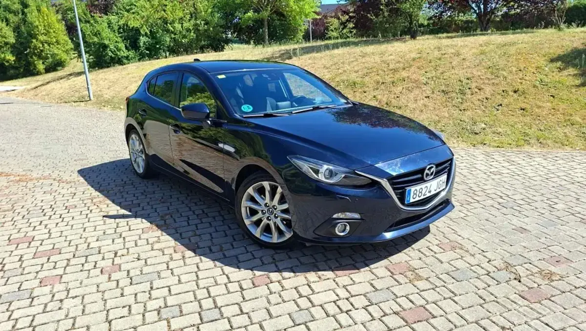 Usado Mazda 3 Luxury 150 CV (110 kW) 2015 Azul Utilitario
