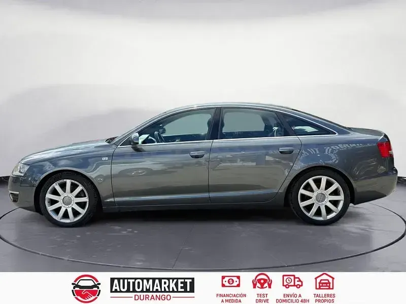 Usado Audi A6 140 CV (102 kW) 2006 Gris / plata Berlina