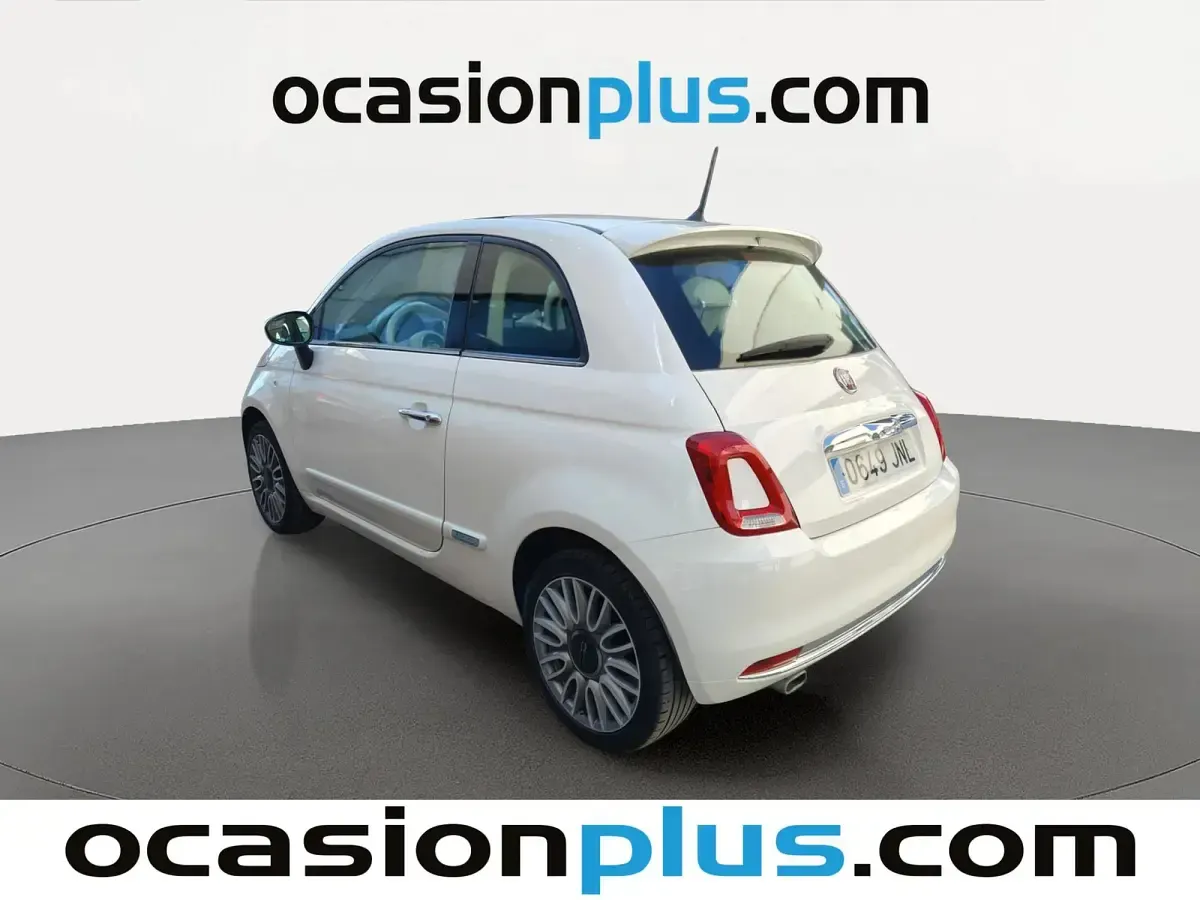 Usado Fiat 500 Lounge 69 CV (50 kW) 2016 Blanco Utilitario