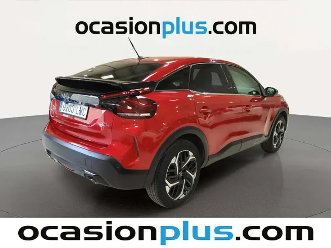 Usado Citroën C4 PureTech 131 CV (96 kW) 2022 Rojo Utilitario