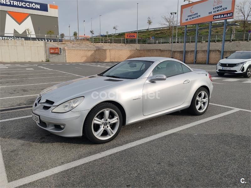 Gris / plata Usado 2004 Mercedes SLK200 Descapotable | 10.500 € (Precio justo) - Imagen 1/4