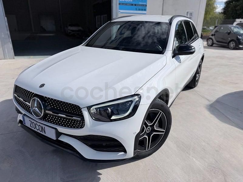 Usado Mercedes GLC220 194 CV (142 kW) 2021 Blanco SUV
