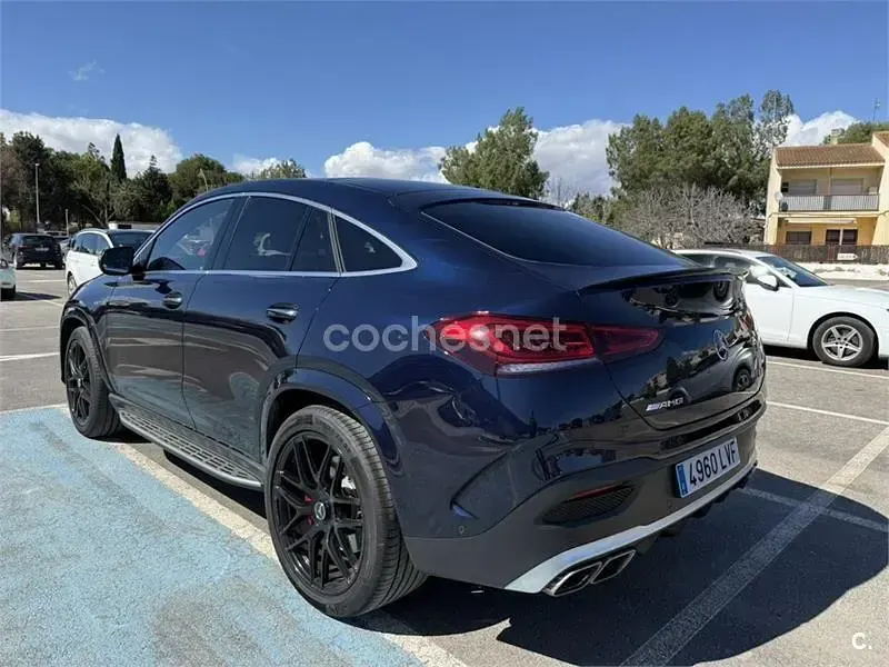 Usado Mercedes GLE63 AMG 612 CV (450 kW) 2021 Azul SUV