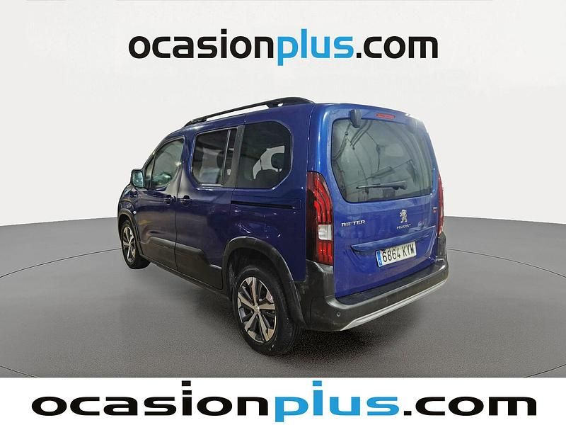Usado Peugeot Rifter GT-line 100 CV (73 kW) 2019 Azul Monovolumen