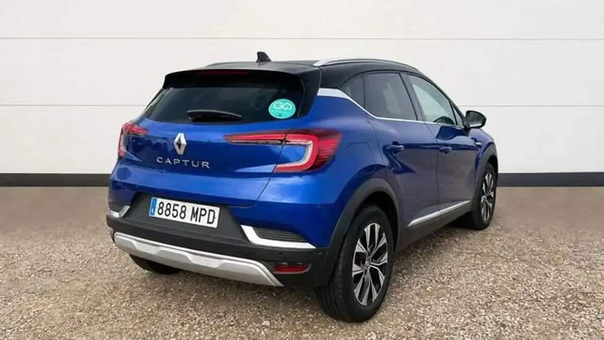 Usado Renault Captur Techno 90 CV (66 kW) 2024 Azul SUV