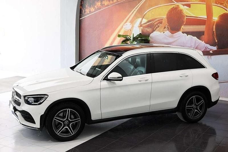 Usado Mercedes GLC300 245 CV (180 kW) 2020 Blanco SUV