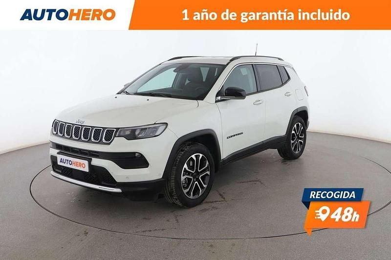 Blanco Usado 2022 Jeep Compass Limited SUV | 20.951 € (Precio justo) - Imagen 1/3