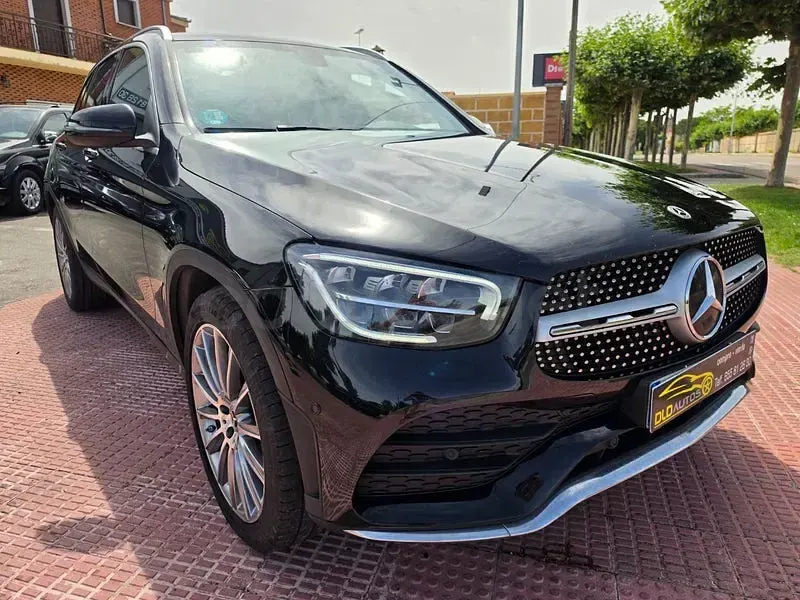 Usado Mercedes GLC220 197 CV (144 kW) 2022 Negro SUV