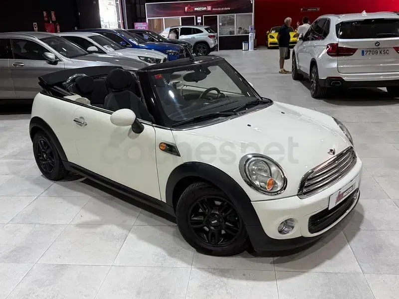 Usado Mini One Cabriolet 98 CV (72 kW) 2013 Blanco Descapotable