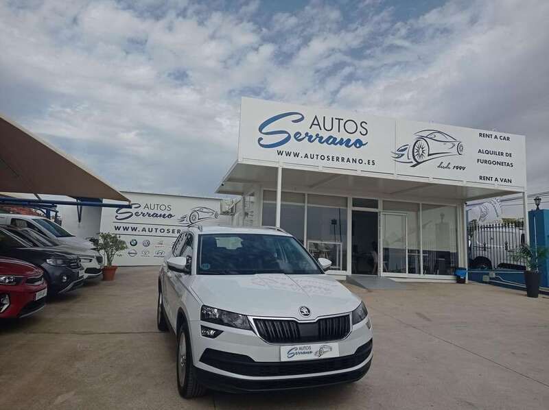 Blanco Usado 2021 Skoda Karoq Ambition SUV | 20.700 € (Un poco caro) - Imagen 1/4