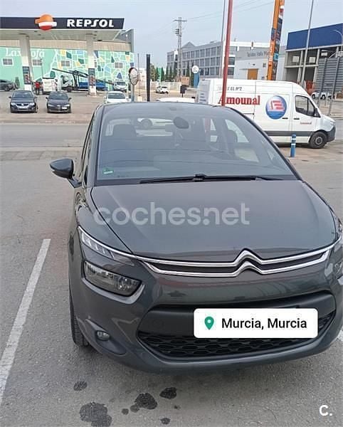 Gris / plata Usado 2013 Citroën C4 Picasso Attraction Monovolumen | 6500 € (Precio justo) - Imagen 1/4