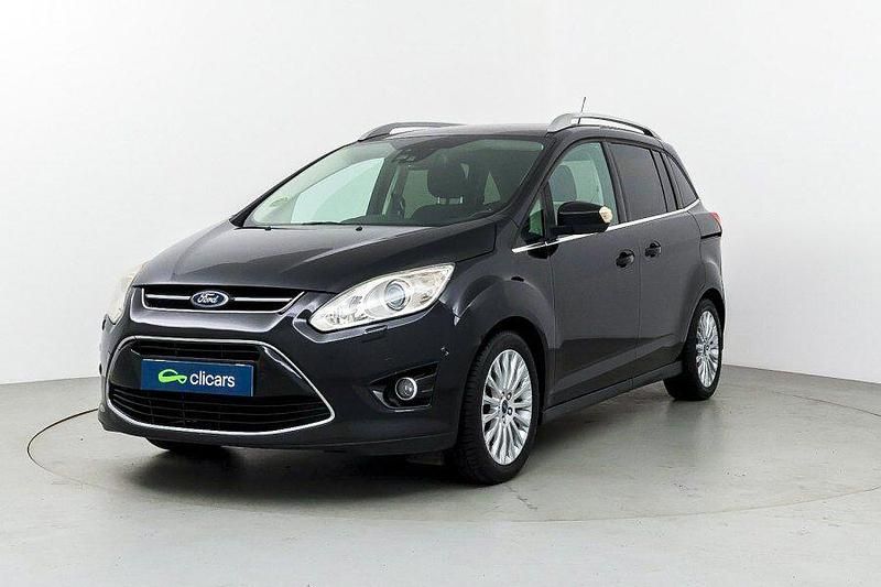 Negro Usado 2014 Ford Grand C-Max Titanium Monovolumen | 9690 € (Precio justo) - Imagen 1/4