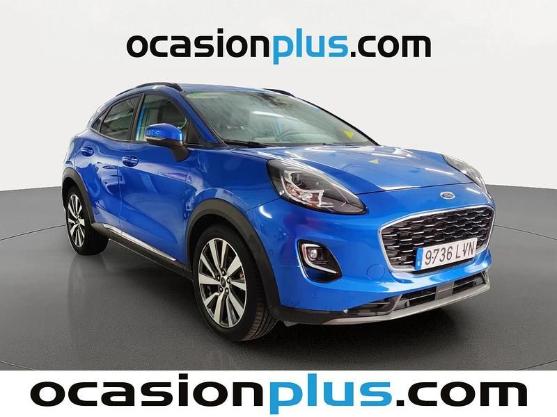 Usado Ford Puma Titanium X 125 CV (91 kW) 2021 Azul Utilitario