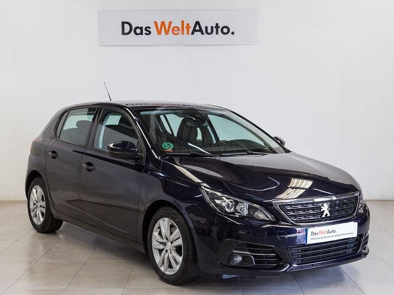 Azul Usado 2018 Peugeot 308 Active Berlina | 13.490 € (Un poco caro) - Imagen 1/4