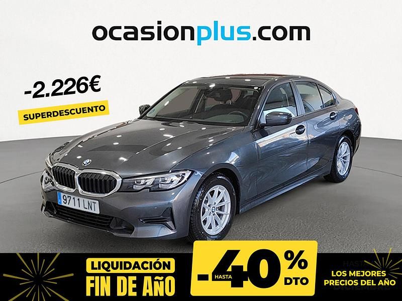 Gris Usado 2021 BMW 318 Berlina | 24.490 € (Precio justo) - Imagen 1/4