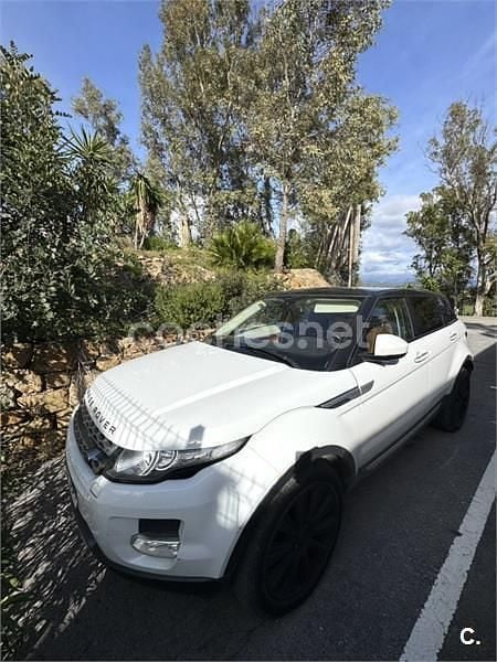 Blanco Usado 2014 Land Rover Range Rover evoque Pure SUV | 14.900 € (Precio justo) - Imagen 1/4