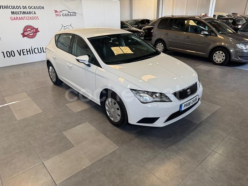 Usado Seat Leon CONNECT 90 CV (66 kW) 2015 Blanco Berlina
