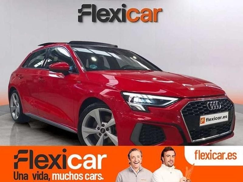 Usado Audi A3 Premium 150 CV (110 kW) 2020 Rojo Berlina
