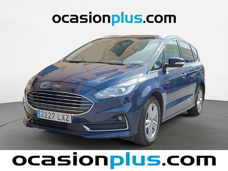Azul Usado 2022 Ford S-MAX Titanium Monovolumen | 21.791 € (Buen precio) - Imagen 1/4