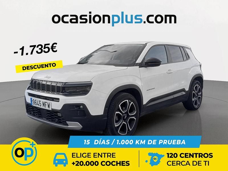 Blanco Usado 2023 Jeep Avenger Summit SUV | 18.690 € (Precio justo) - Imagen 1/4