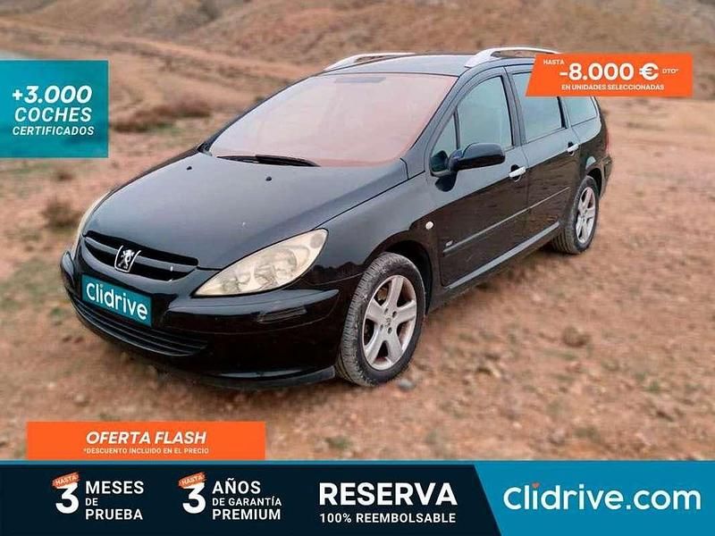 Usado Peugeot 307 136 CV (100 kW) 2004 Negro Familiar