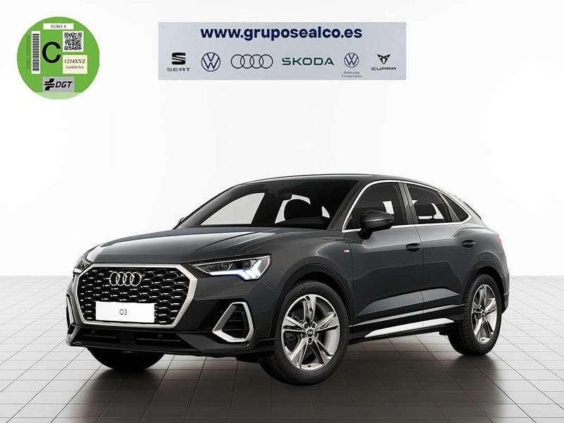 Gris Usado 2022 Audi Q3 Sportback S-Line SUV | 35.990 € (Buen precio) - Imagen 1/4