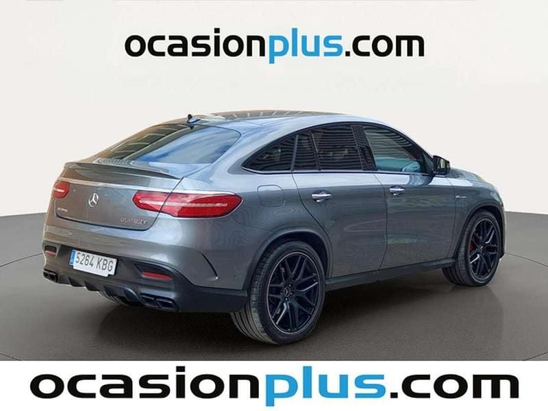 Usado Mercedes GLE63 AMG AMG 585 CV (430 kW) 2017 Gris Coupe