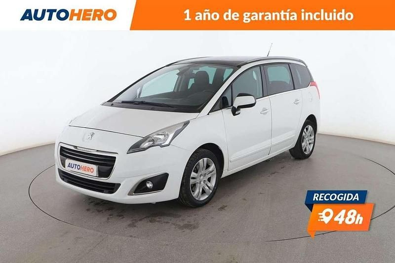 Blanco Usado 2015 Peugeot 5008 Allure Monovolumen | 11.499 € (Precio justo) - Imagen 1/3